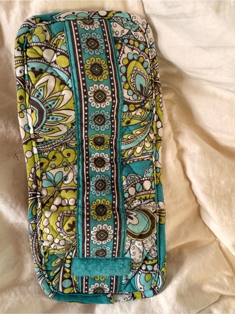 Vera Bradley Peacock Tri-fold Wallet - Picture 5 of 6